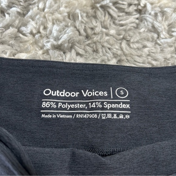 Outdoor Voices 7/8 Warmup Leggings in Navy sz S - Picture 3 of 4